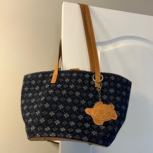 Patricia Nash Marconia Denim tote